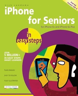 bokomslag iPhone for Seniors in easy steps