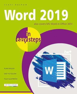 Word 2019 in easy steps 1