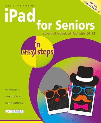 bokomslag iPad for Seniors in easy steps