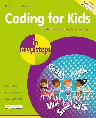 bokomslag Coding for Kids in easy steps