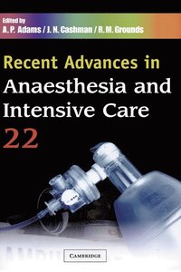 bokomslag Recent Advances in Anaesthesia and Intensive Care: Volume 22