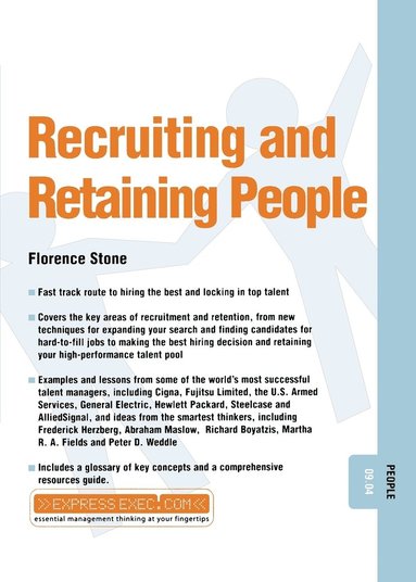 Florence Stone - Recruiting and Retaining People, Häftad