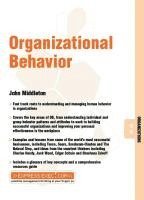 John Middleton - Organizational Behavior, Häftad