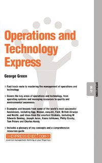 bokomslag Operations and Technology Express