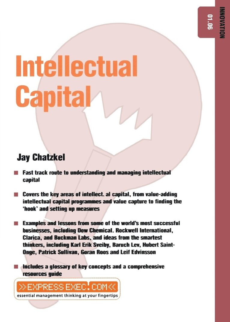 Jay Chatzkel, Chatzkel - Intellectual Capital, Häftad