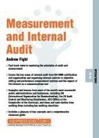 bokomslag Measurement and Internal Audit
