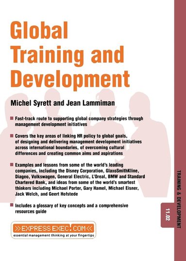 bokomslag Global Training and Development