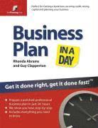 bokomslag Business Plan In A Day