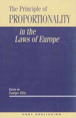bokomslag Principle of Proportionality in the Laws of Europe