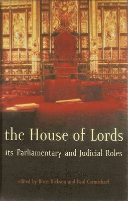 bokomslag The House of Lords