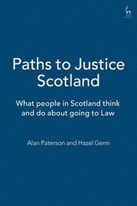 bokomslag Paths to Justice Scotland