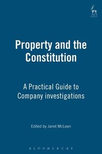 bokomslag Property and the Constitution