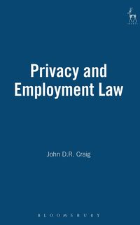 bokomslag Privacy and Employment Law