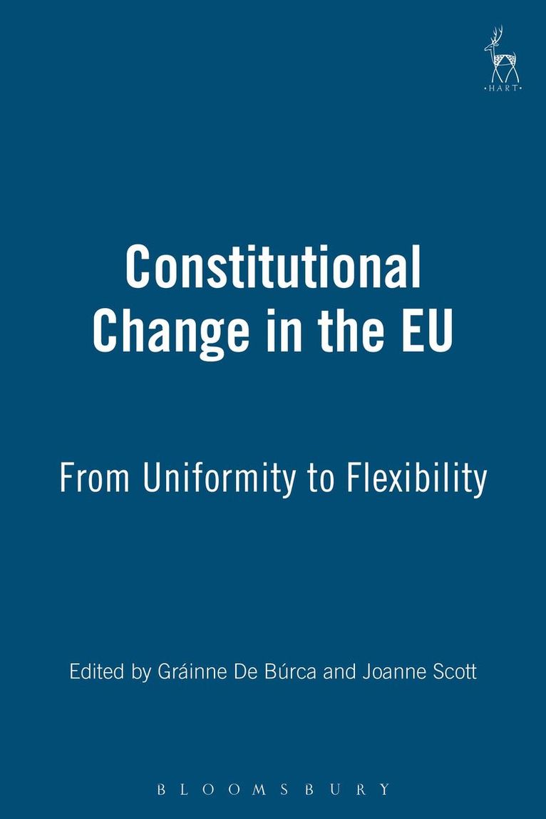 G. de Burca, G. De Burca, Gráinne de Búrca, Joanne Scott, Grainne de Burca, Grainne De Burca - Constitutional Change in the EU, Inbunden