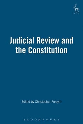 Judicial Review and the Constitution 1