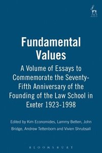 bokomslag Fundamental Values