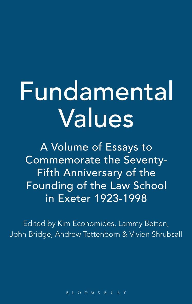 Fundamental Values 1