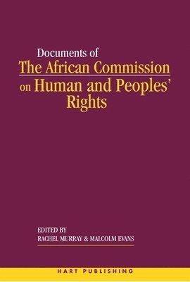 bokomslag The African Commission on Human and Peoples' Rights and International Law