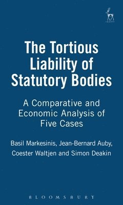 bokomslag The Tortious Liability of Statutory Bodies