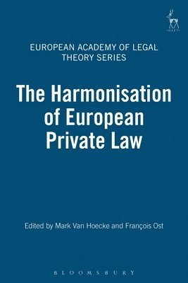 bokomslag The Harmonisation of European Private Law