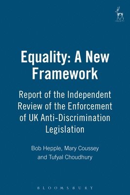 Equality: A New Framework 1