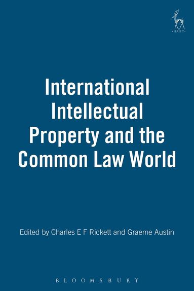 bokomslag International Intellectual Property and the Common Law World