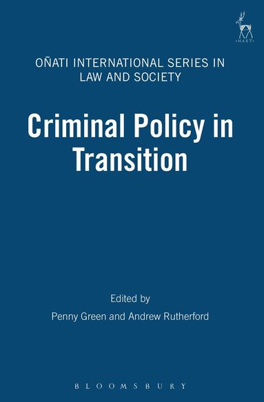 Edward Page, Penny Green, Penny Green, Andrew Rutherford - Criminal Policy in Transition, Häftad