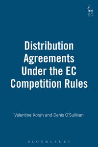 bokomslag Distribution Agreements Under the EC Competition Rules