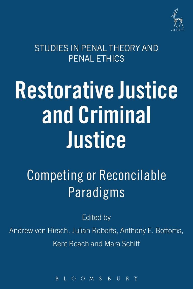 Restorative Justice and Criminal Justice 1