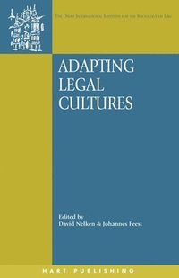 bokomslag Adapting Legal Cultures