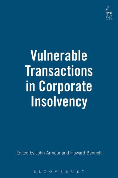 bokomslag Vulnerable Transactions in Corporate Insolvency