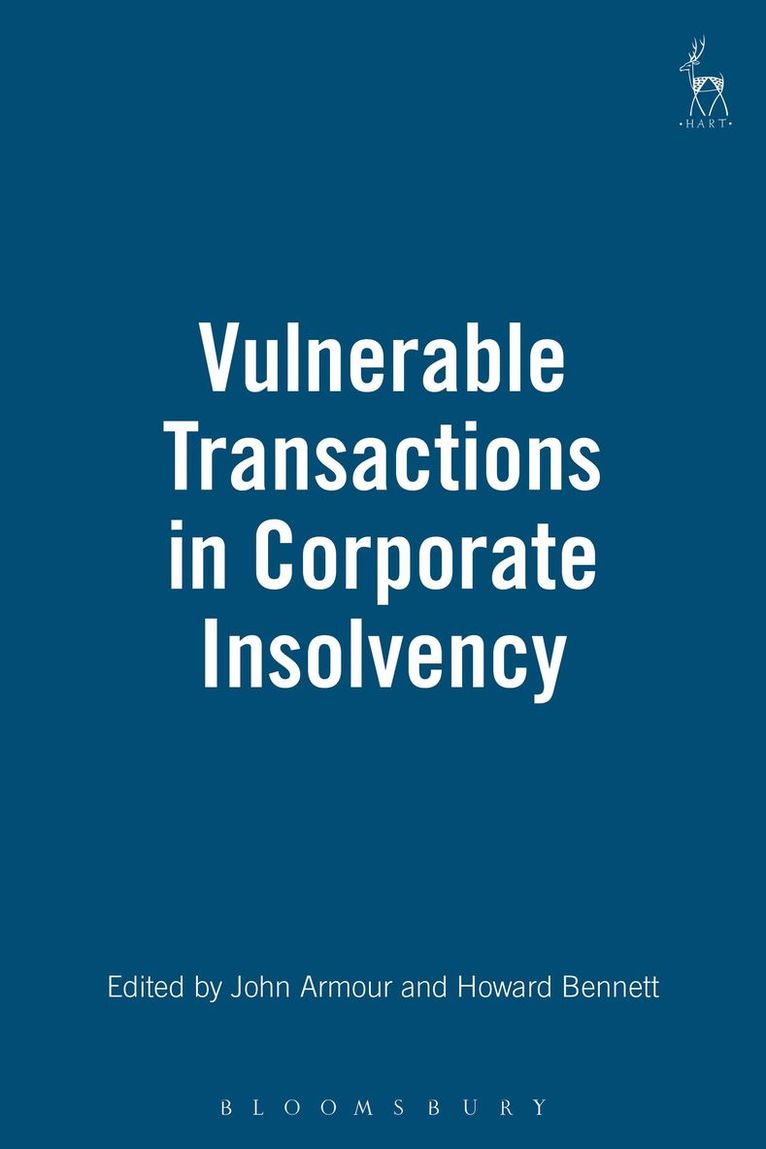 Vulnerable Transactions in Corporate Insolvency 1