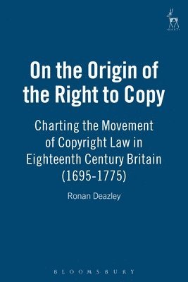On the Origin of the Right to Copy