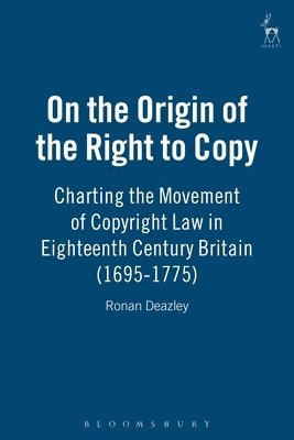 On the Origin of the Right to Copy 1