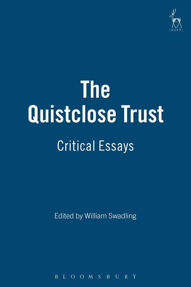 William Swadling - Quistclose Trust, Inbunden