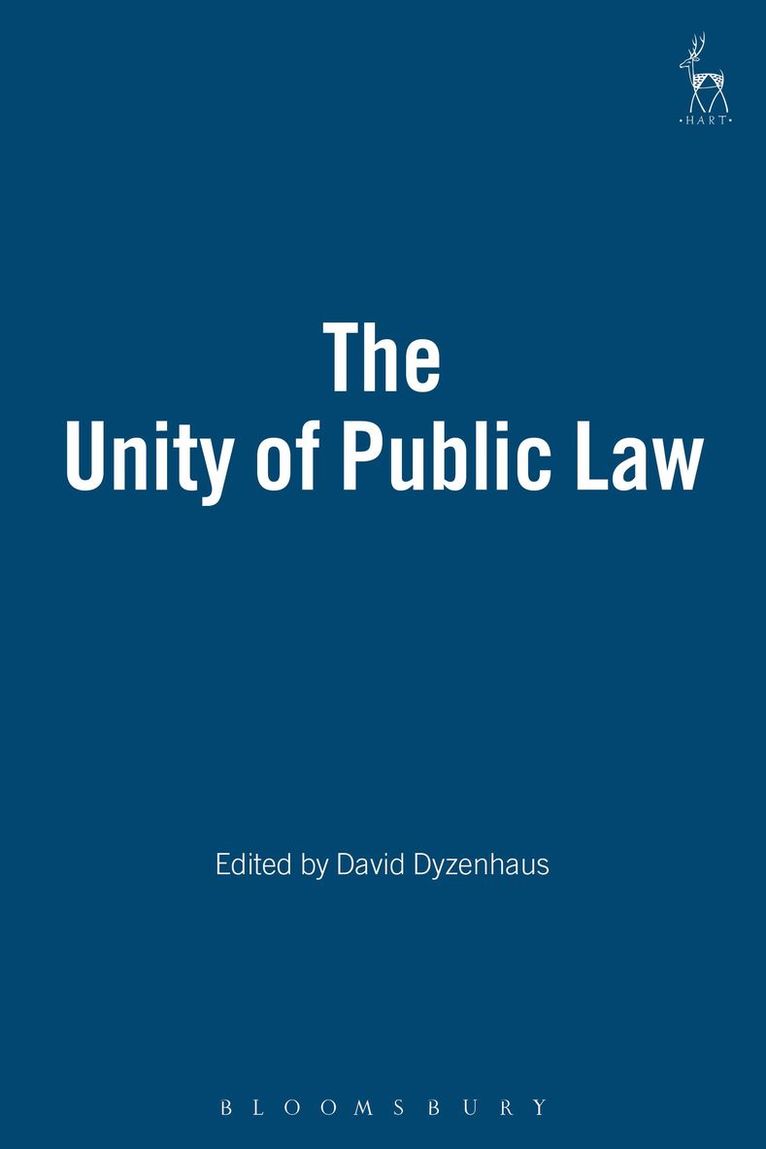 David Dyzenhaus - Unity of Public Law, Inbunden