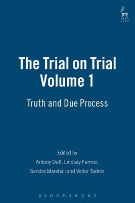 bokomslag The Trial on Trial: Volume 1
