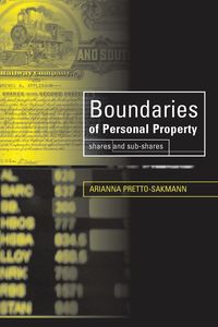 bokomslag Boundaries of Personal Property