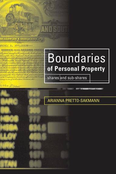 bokomslag Boundaries of Personal Property