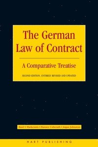 bokomslag The German Law of Contract