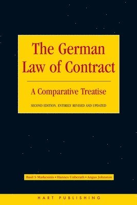 bokomslag The German Law of Contract