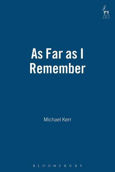 Michael Kerr - As Far as I Remember, Häftad