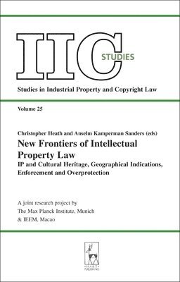 bokomslag New Frontiers of Intellectual Property Law