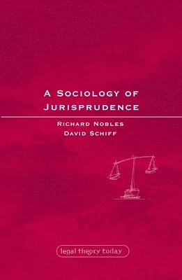 A Sociology of Jurisprudence 1