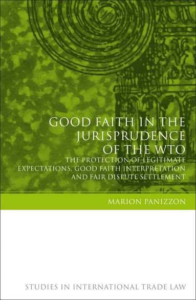 Marion Panizzon, Gabrielle Marceau - Good Faith in the Jurisprudence of the WTO, Inbunden