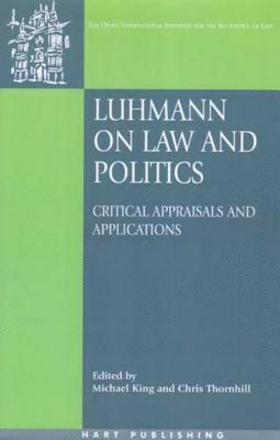 Luhmann on Law and Politics 1