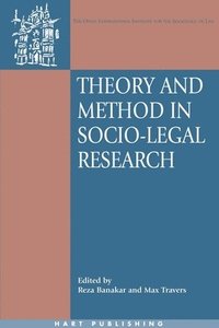 bokomslag Theory and Method in Socio-Legal Research