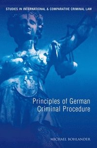 bokomslag Principles of German Criminal Law