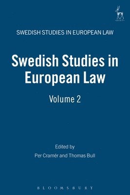 Swedish Studies in European Law - Volume 2 1