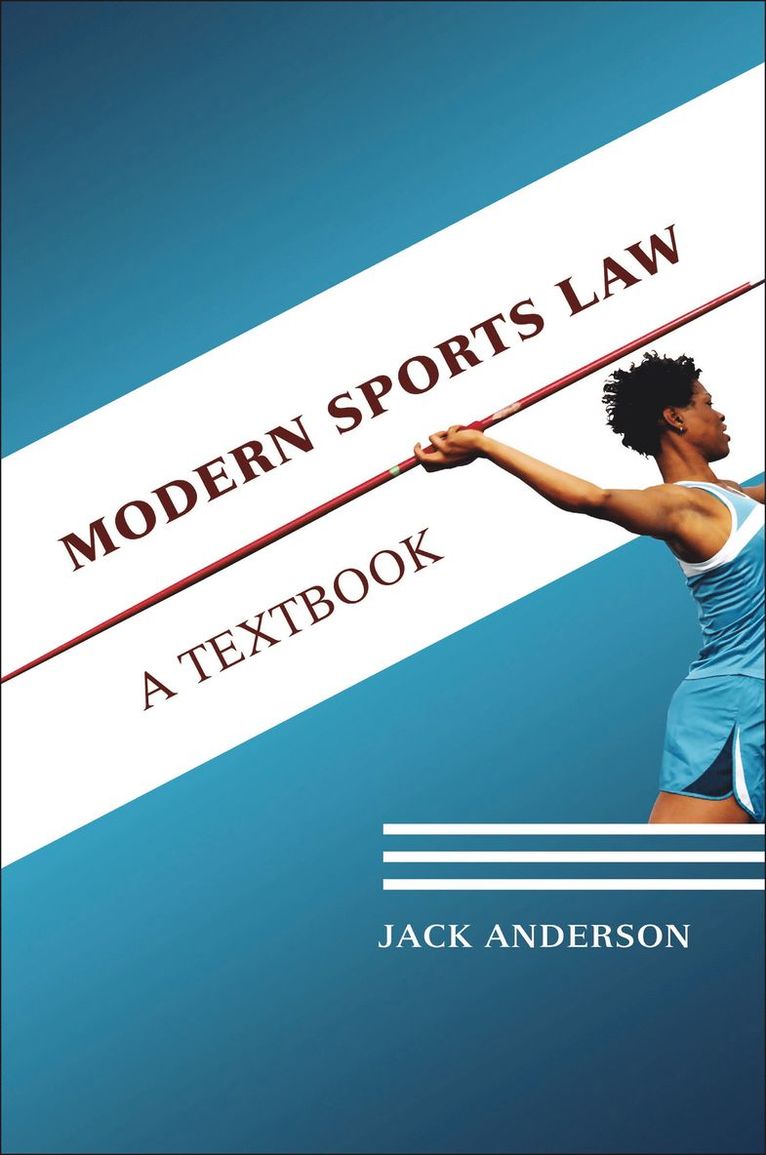 Jack Anderson - Modern Sports Law, Häftad